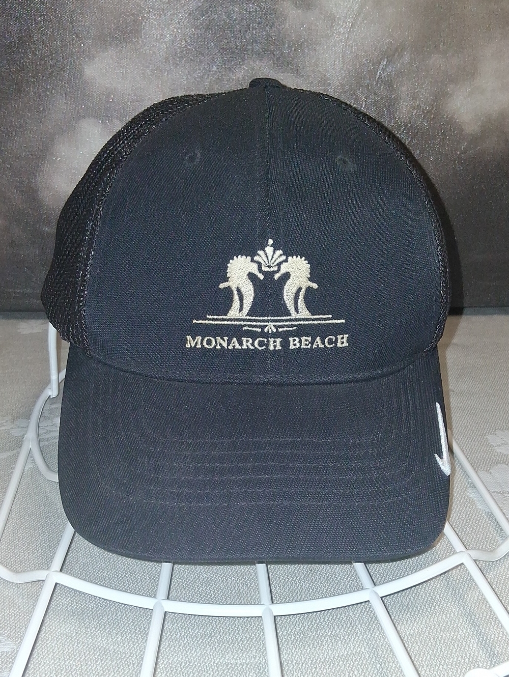 Nike Black Monarch Beach Trucker Hat